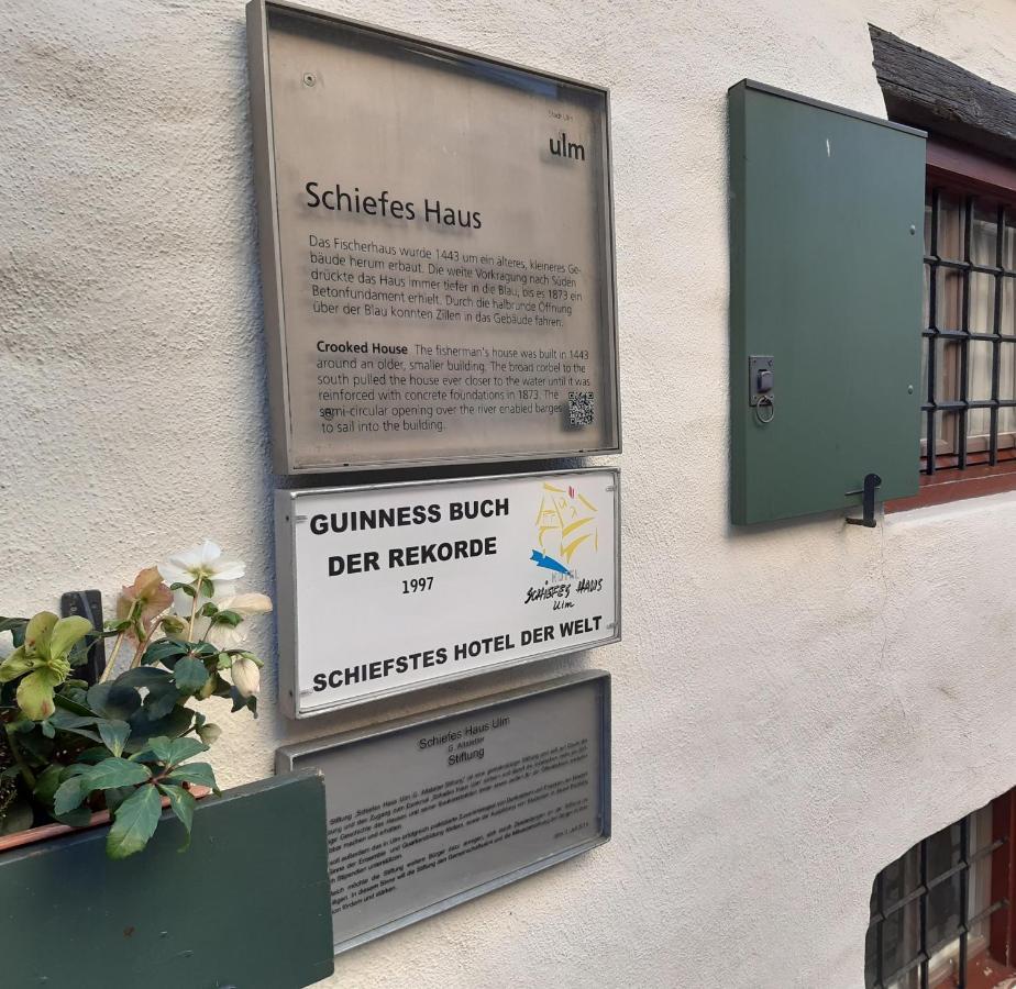 Hotel Schiefes Haus Ulm Zewnętrze zdjęcie